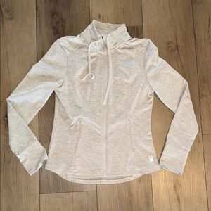 Women's Cream spyder Zip-Up Jacket